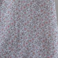 Suzanne - Popeline de coton douce qualité SWEET motif rose