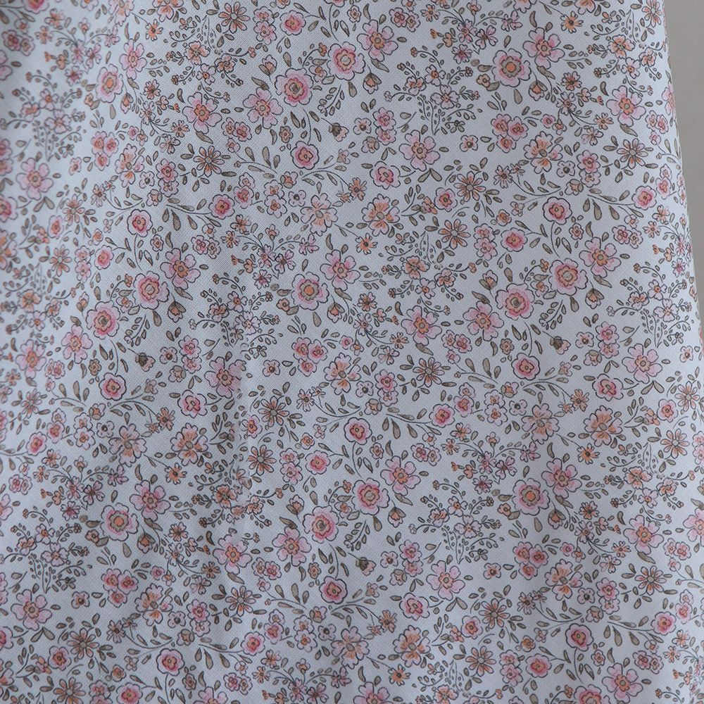 Suzanne - Popeline de coton douce qualité SWEET motif rose