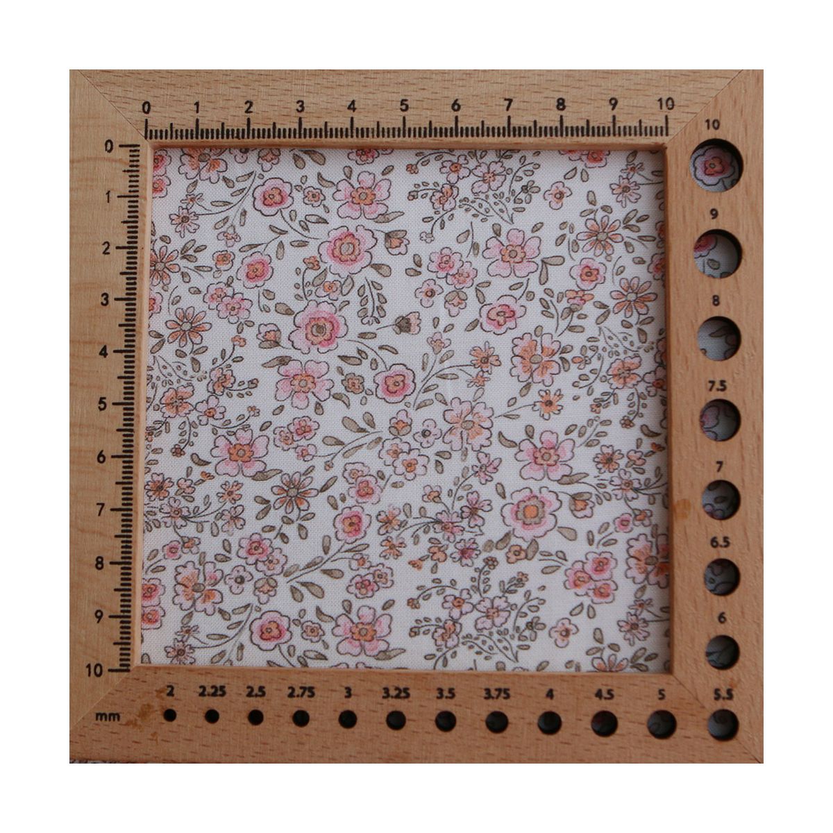 Suzanne - Popeline de coton douce qualité SWEET motif rose