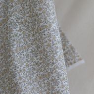 Suzanne - Popeline de coton douce qualité SWEET motif beige