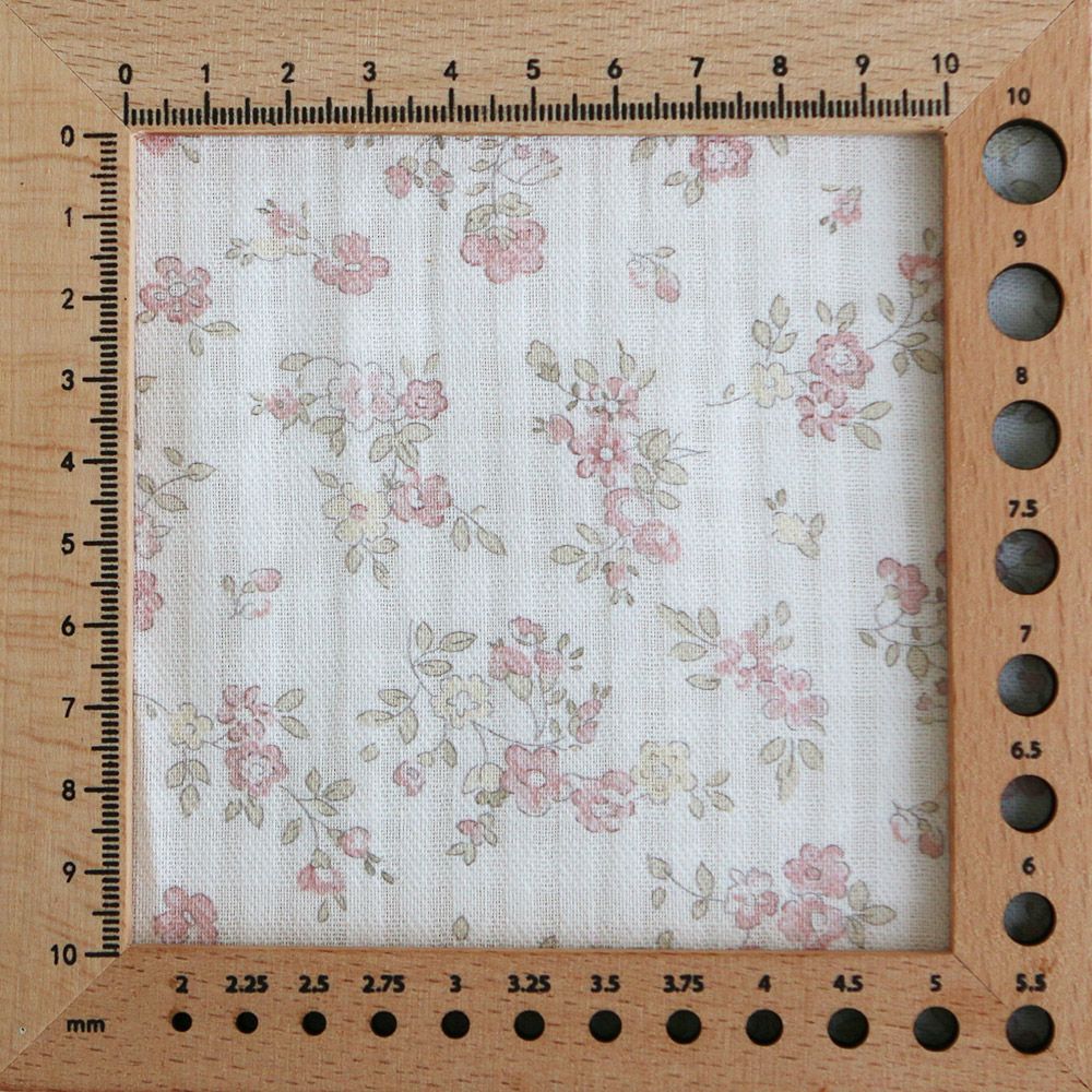 copy of Scarlett - Seersucker / Coton gaufré doux fond lait fleuri rose tendre