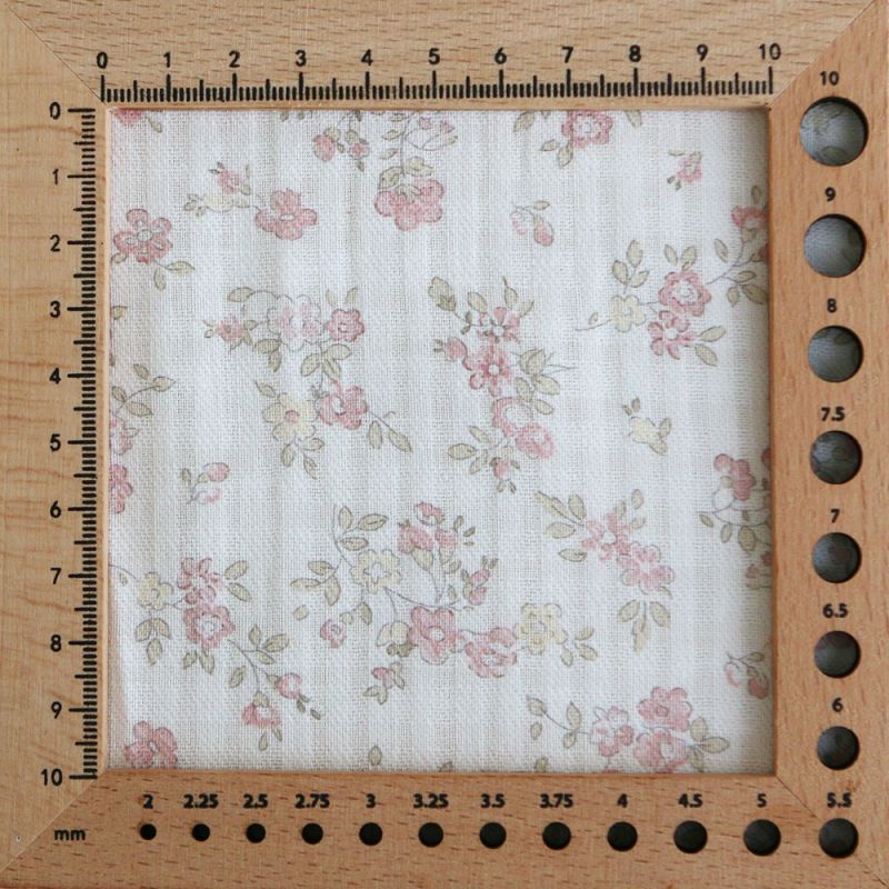 copy of Scarlett - Seersucker / Coton gaufré doux fond lait fleuri rose tendre