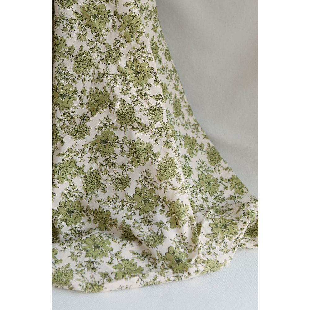 Anjali - Tissu indien en coton imprimé main Hand Block Artisanal