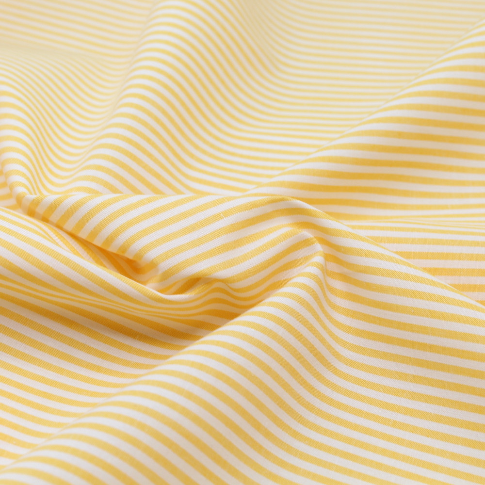 Coton vichy carreaux 2.7mm jaune citron