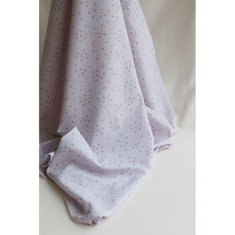 Mariposa - Batiste de coton SILKYNE imprimé petits papillons