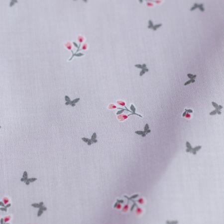 Mariposa - Batiste de coton SILKYNE imprimé petits papillons Mariposa - Batiste de coton SILKYNE imprimé petits papillons