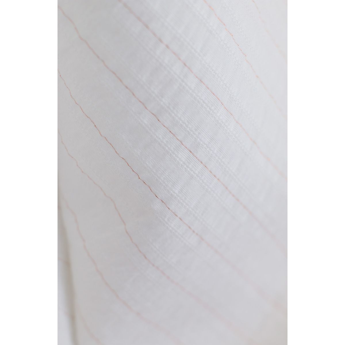 Tissu coton texturé / jacquard lurex métallisé rose