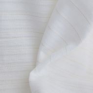 Tissu coton texturé / jacquard lurex métallisé doré