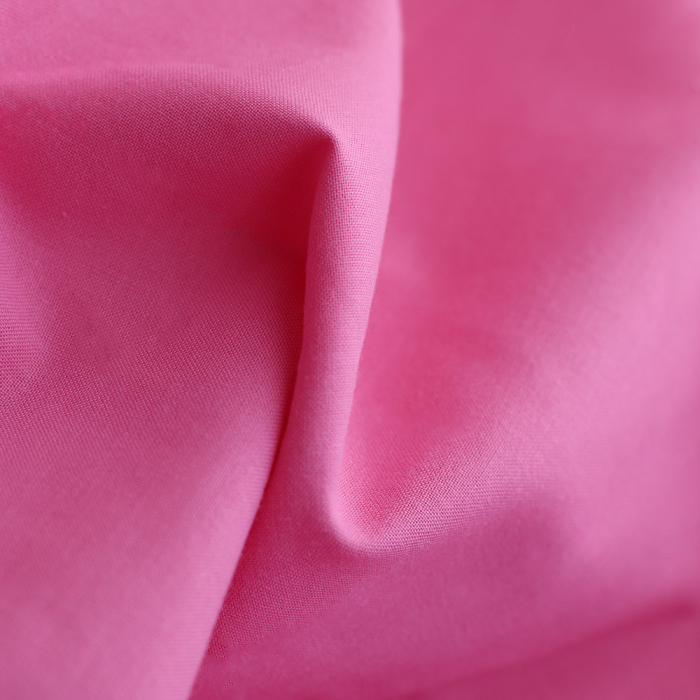 Popeline coton douce qualité SWEET coloris uni framboise