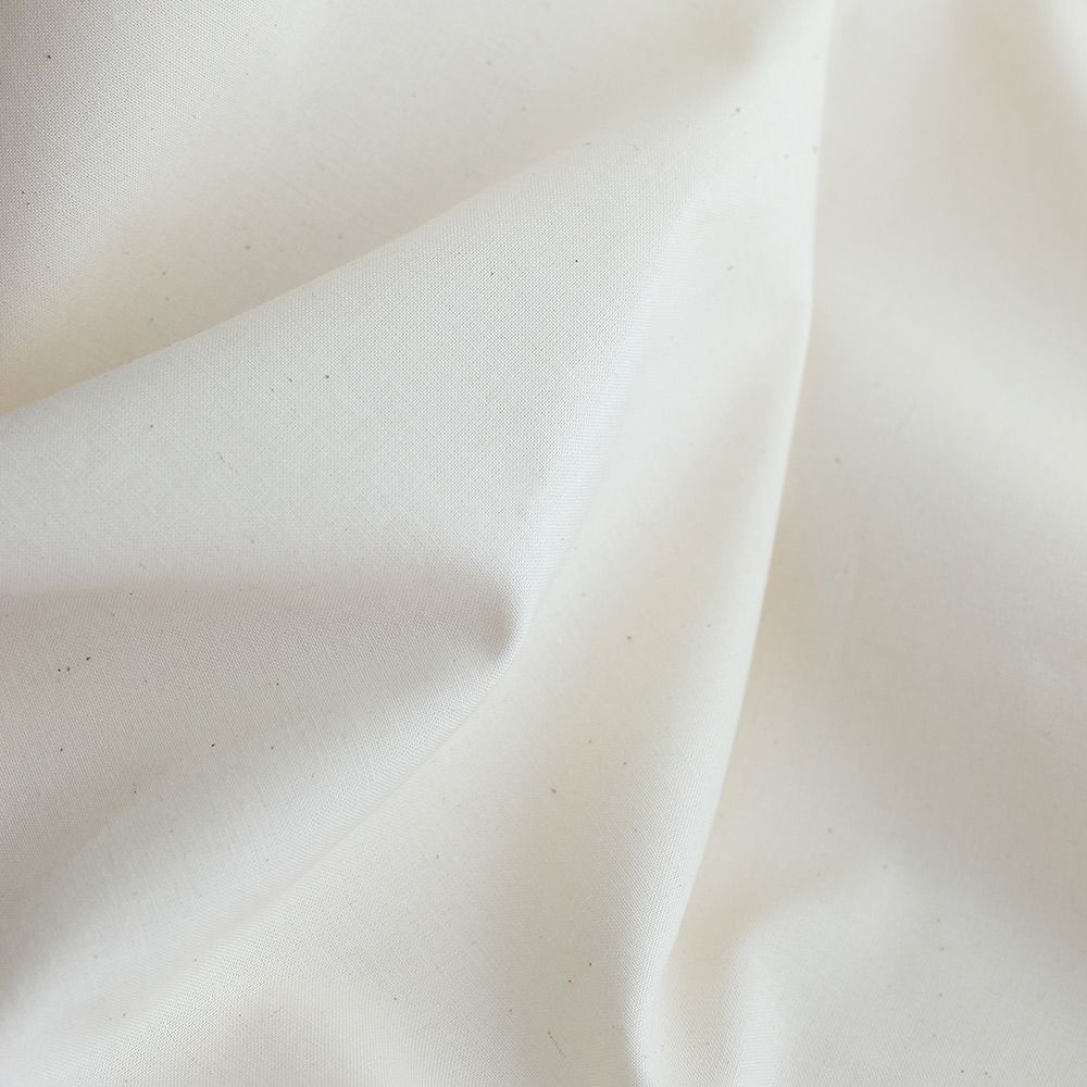 Popeline coton douce qualité SWEET coloris uni vanille