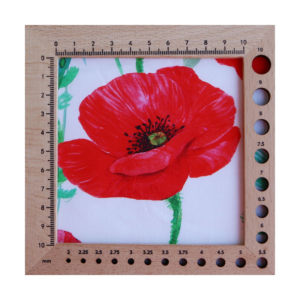Poppy - Popeline de coton motif coquelicots rouges XL Poppy - Popeline de coton motif coquelicots rouges XL