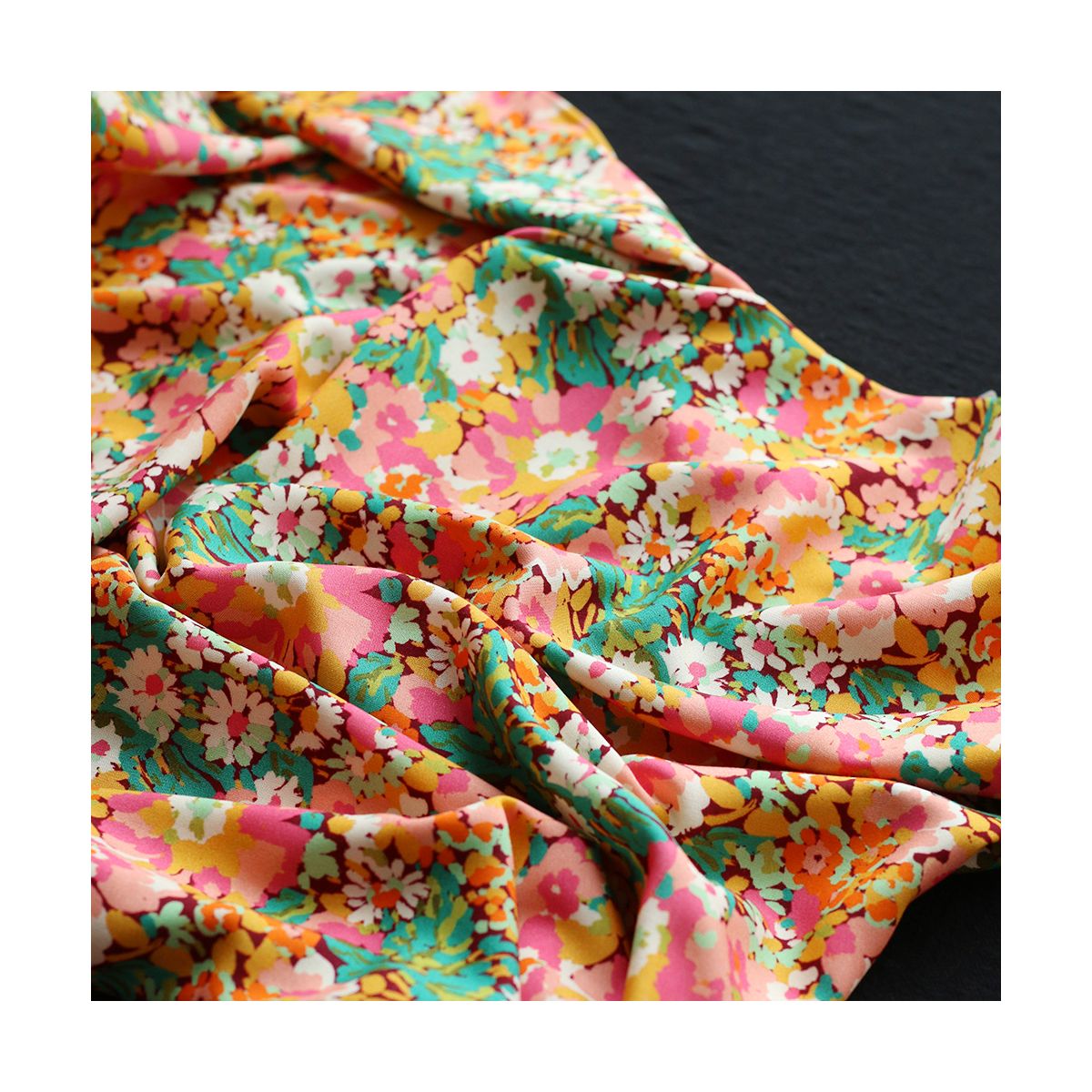 Silène - Viscose imprimé fleuri