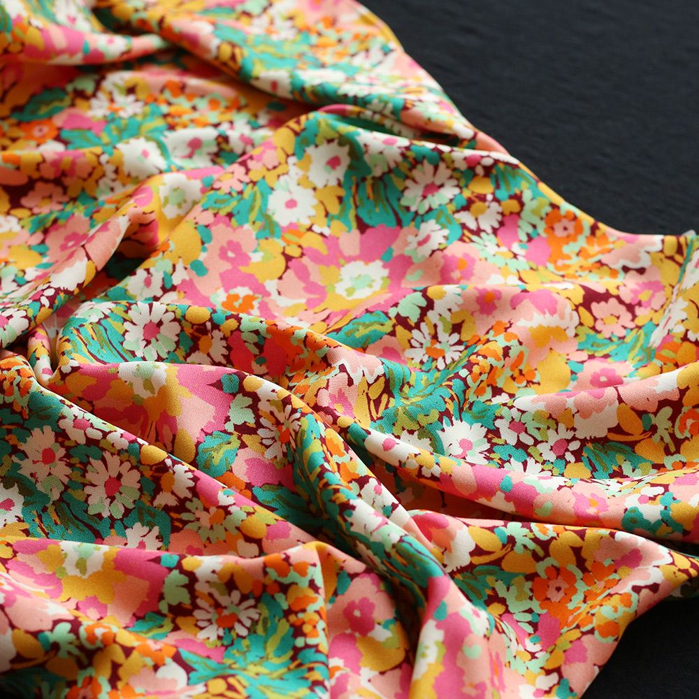 Silène - Viscose imprimé fleuri