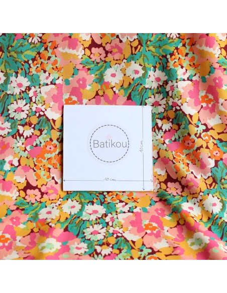 Silène - Viscose imprimé fleuri