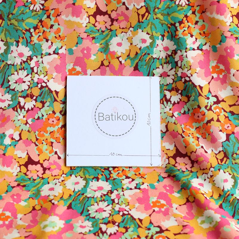 Silène - Viscose imprimé fleuri