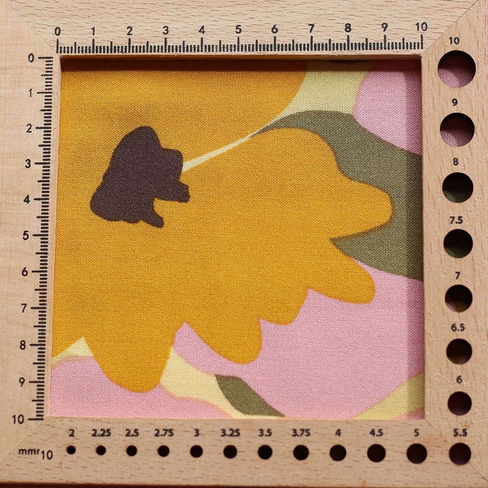 Aimée - Viscose imprimé fleuri vert