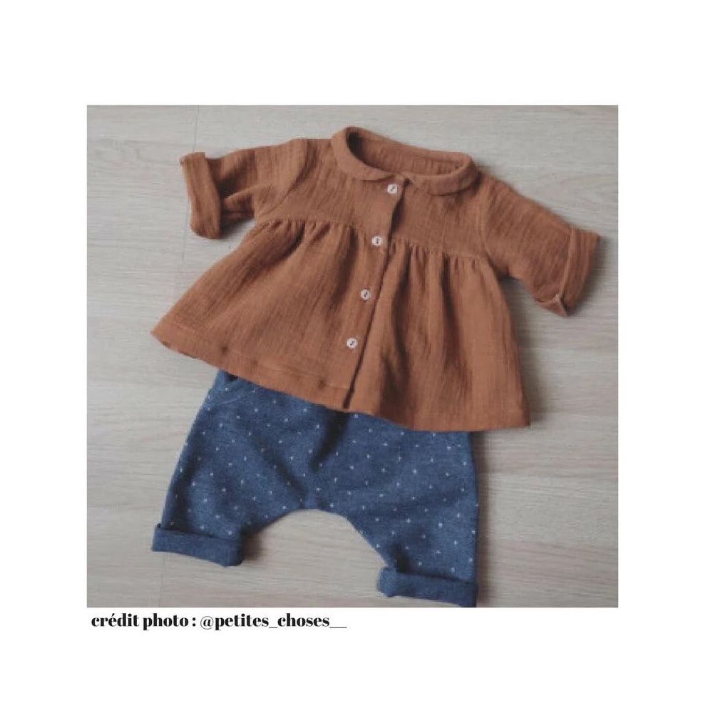 Stockholm bébé - Pochette patron Ikatee 6M-4A