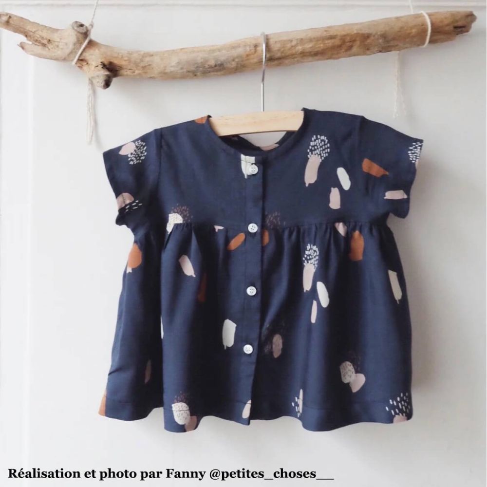 Stockholm bébé - Pochette patron Ikatee 6M-4A