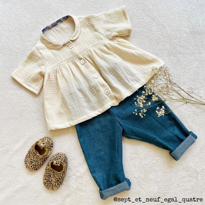 Stockholm bébé - Pochette patron Ikatee 6M-4A