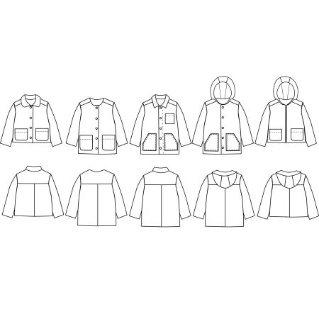 SAM Kids - Pochette patron Ikatee 3A au 12A