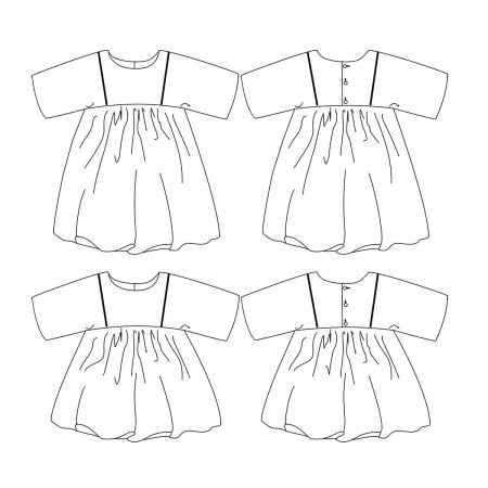 Sakura Kids - Pochette patron Ikatee 3A au 12A