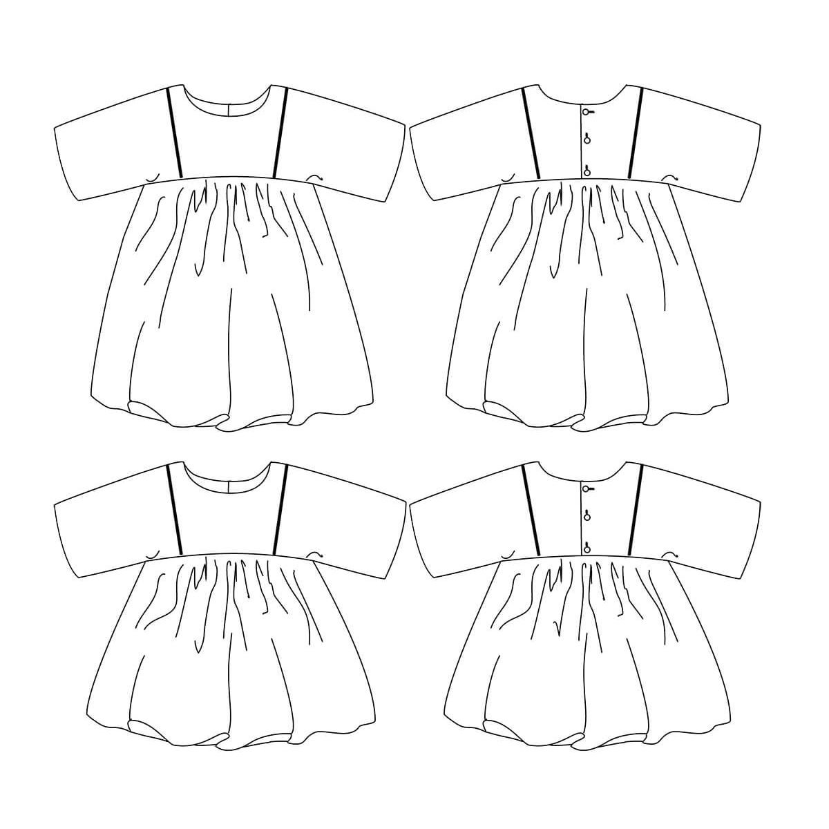 Sakura Kids - Pochette patron Ikatee 3A au 12A Sakura Kids - Pochette patron Ikatee 3A au 12A
