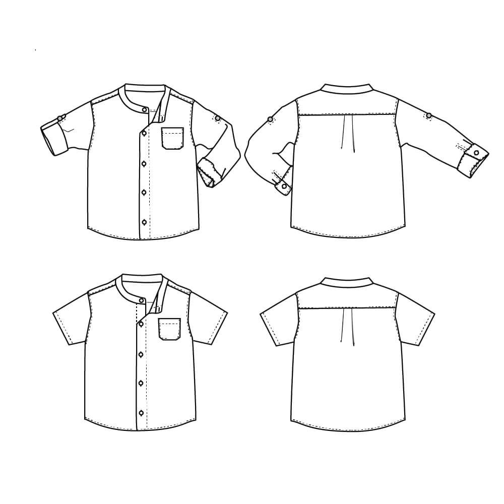 Paris Kids - Pochette patron Ikatee 3A au 12A