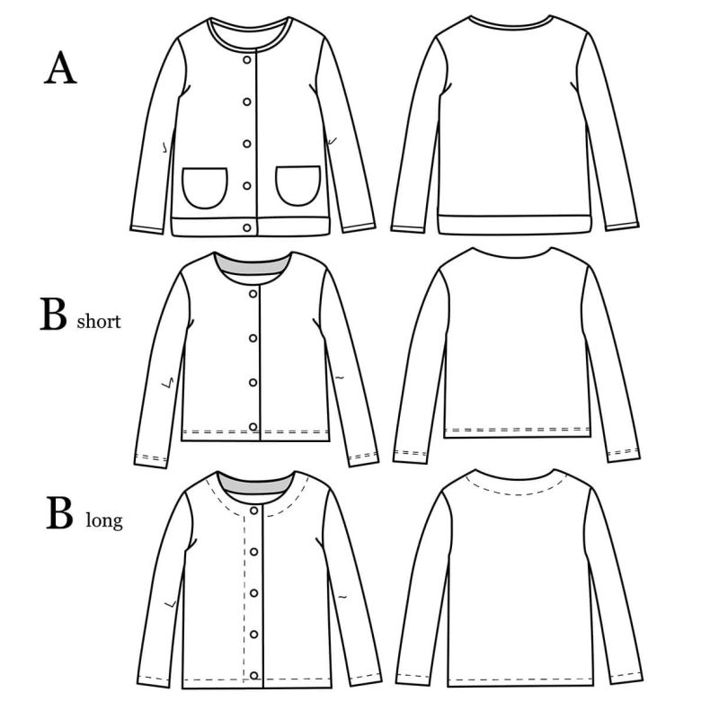 VIC Kids - Pochette patron Ikatee 3A au 12A