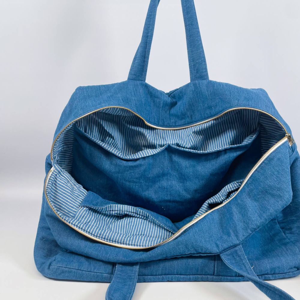 Voyage - Pochette patron Ikatee sac de voyage et trousse de toilette