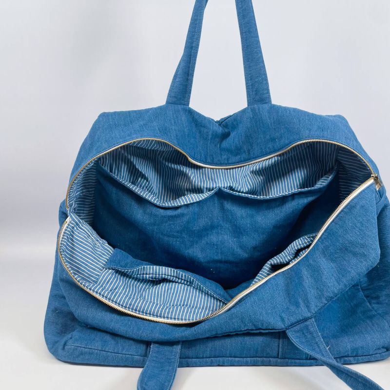 Voyage - Pochette patron Ikatee sac de voyage et trousse de toilette