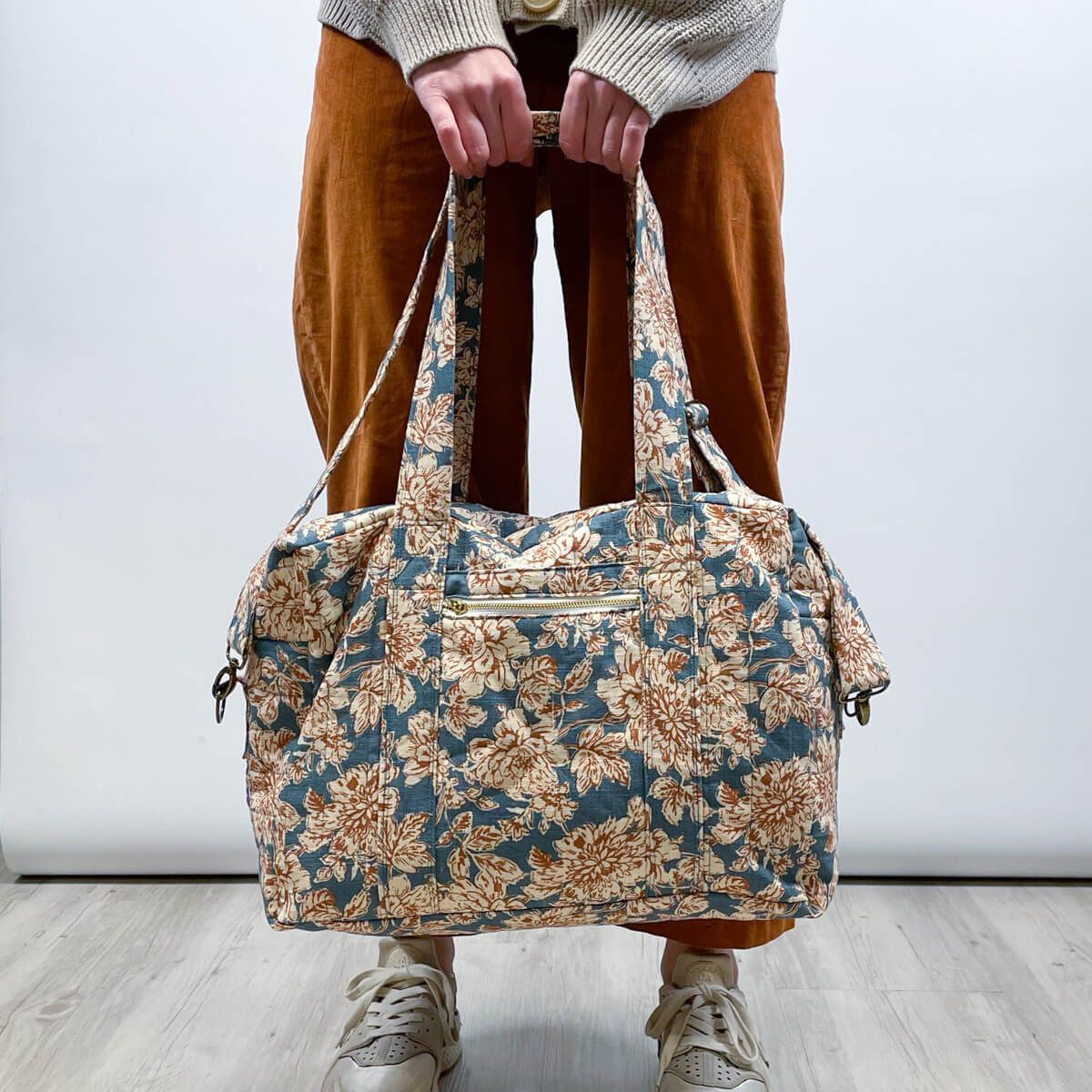 Voyage - Pochette patron Ikatee sac de voyage et trousse de toilette Voyage - Pochette patron Ikatee sac de voyage et trousse de toilette