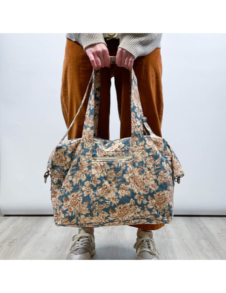 Voyage - Pochette patron Ikatee sac de voyage et trousse de toilette