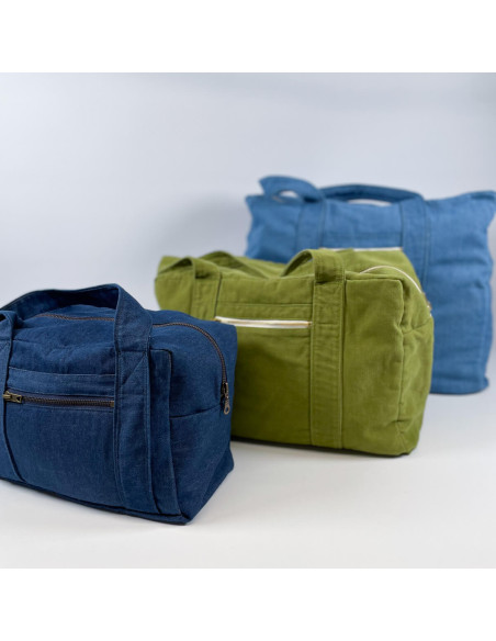 Voyage - Pochette patron Ikatee sac de voyage et trousse de toilette