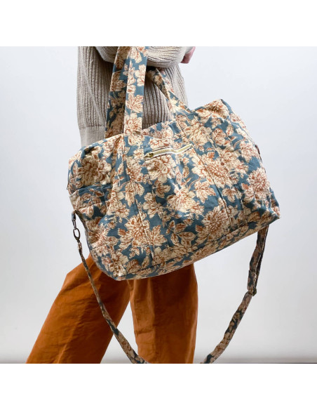 Voyage - Pochette patron Ikatee sac de voyage et trousse de toilette