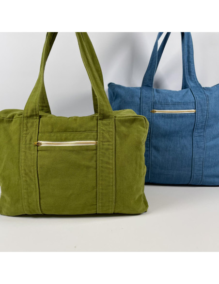 Voyage - Pochette patron Ikatee sac de voyage et trousse de toilette