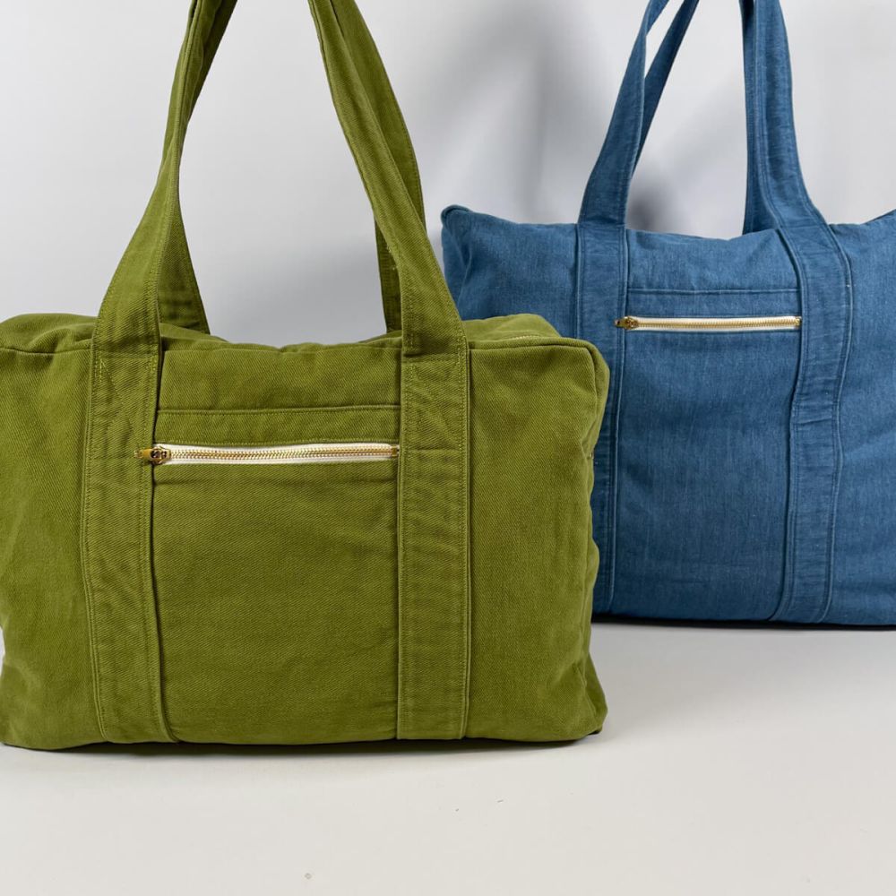 Voyage - Pochette patron Ikatee sac de voyage et trousse de toilette