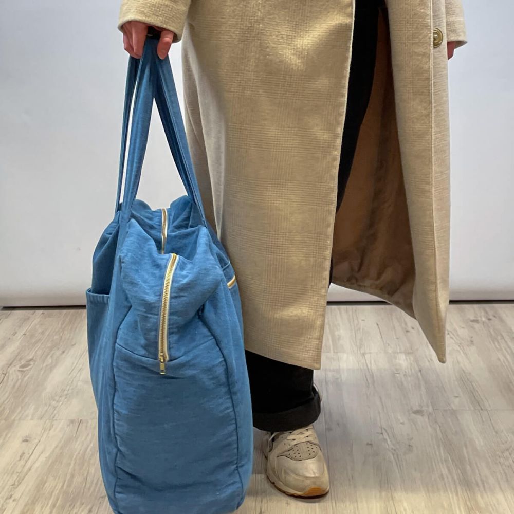 Voyage - Pochette patron Ikatee sac de voyage et trousse de toilette