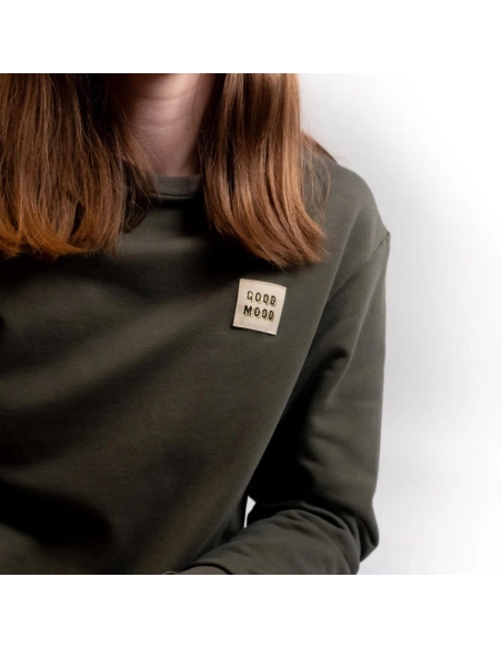 Lot 5 étiquettes tissées ©ikatee Good Mood