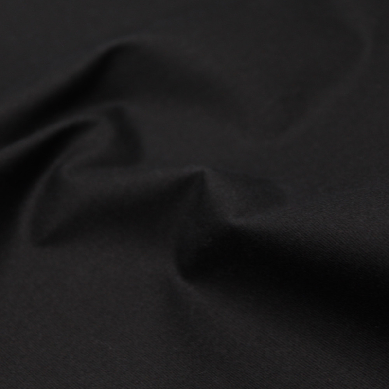 Coton huilé / ciré coloris noir Qualité Oeko-tex - 1