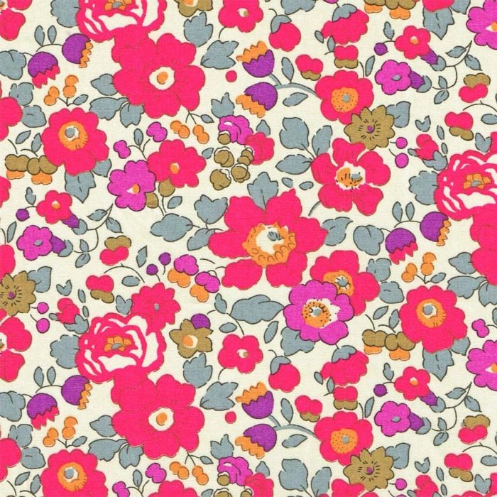 Liberty Tana Lawn® Betsy exclusif Fluo Thé