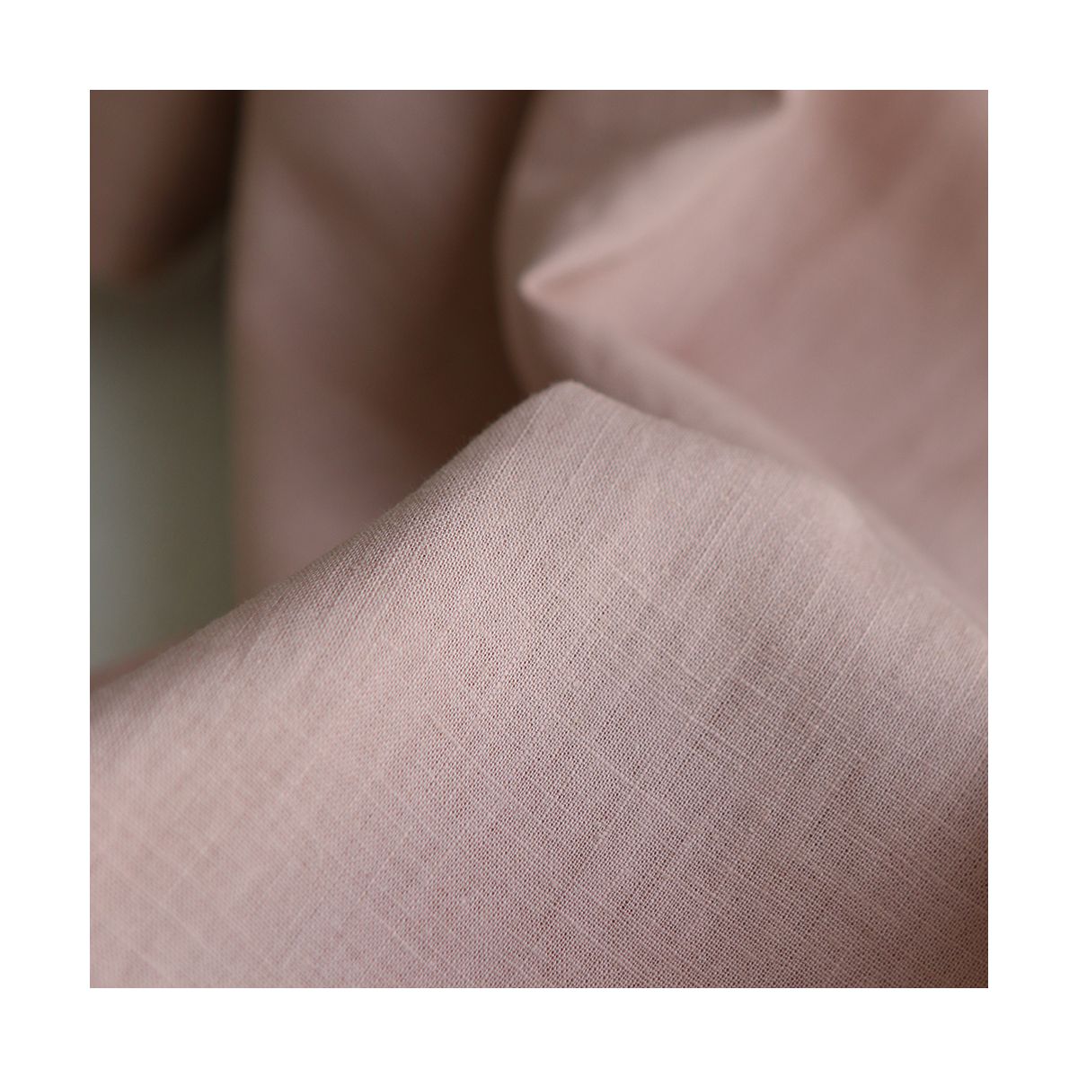 Lin lavé fin coloris rose nude Lin lavé fin coloris rose nude