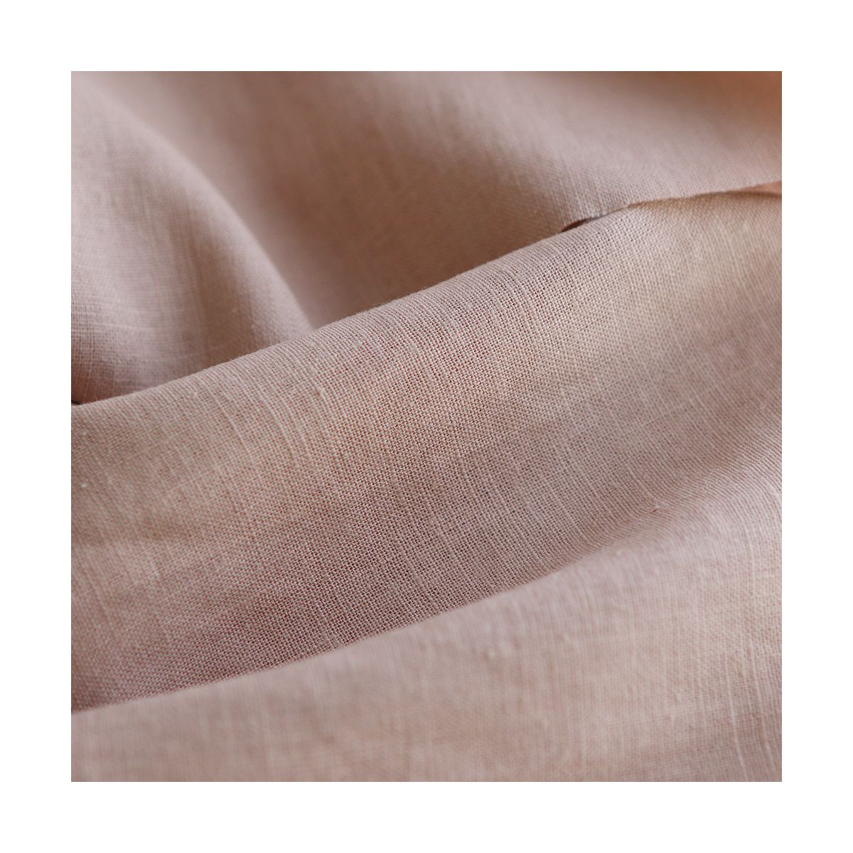 Lin lavé fin coloris rose nude Lin lavé fin coloris rose nude