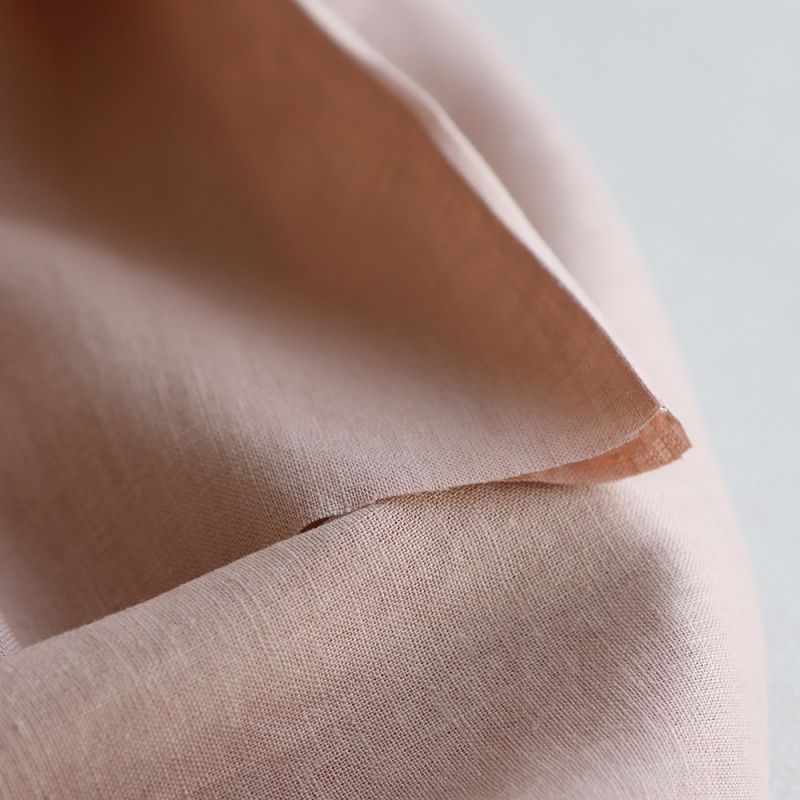 Lin lavé fin coloris rose nude