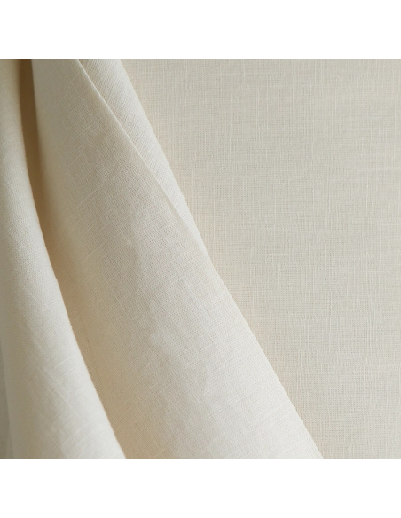 Lin lavé fin coloris écru