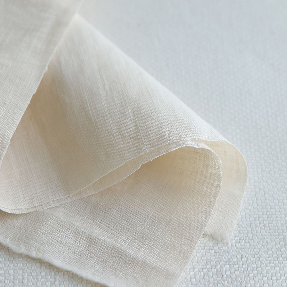 Lin lavé fin coloris écru