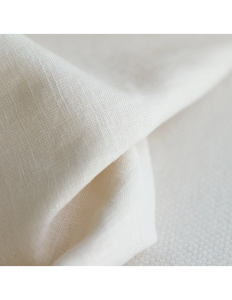 Lin lavé fin coloris écru