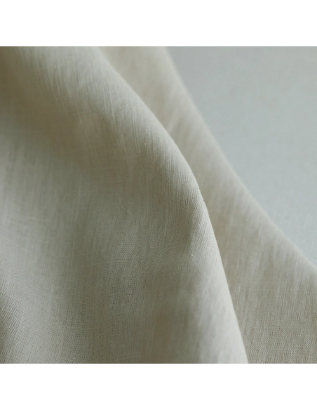 Lin lavé fin coloris Ficelle