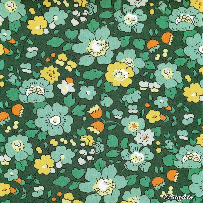Liberty Tana Lawn® metallic Betsy green
