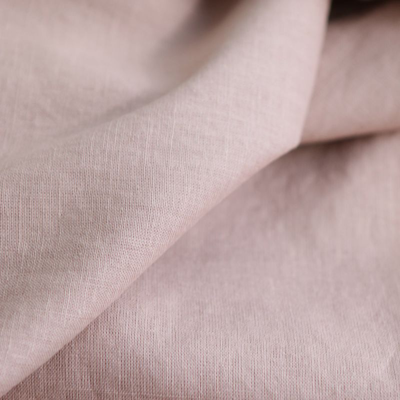 Lin lavé fin coloris rose nude