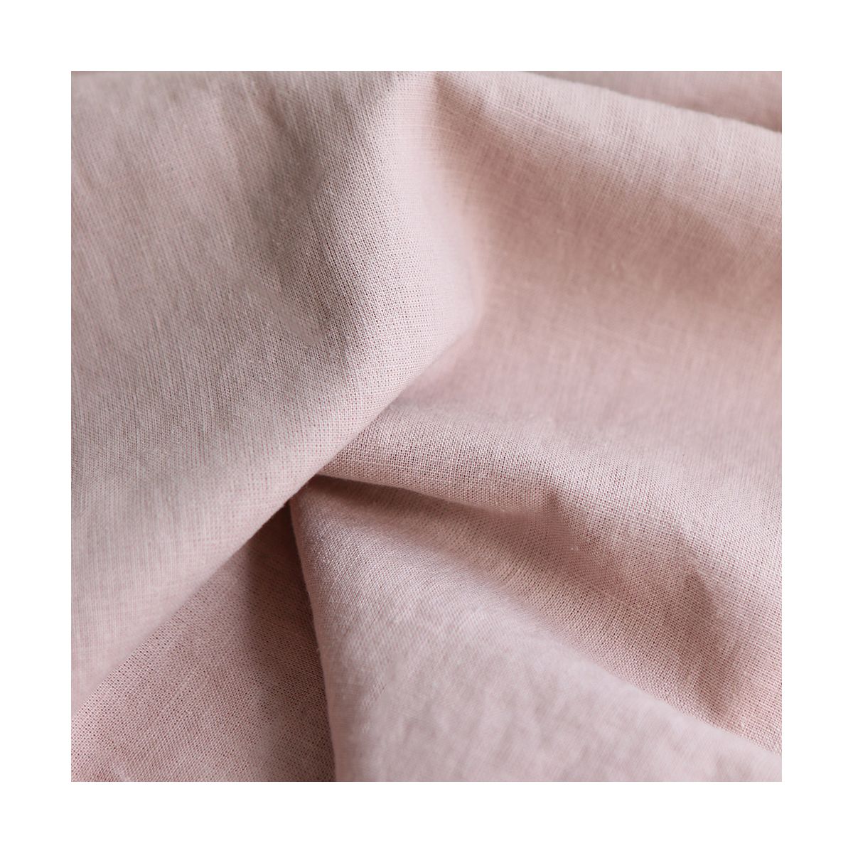Lin lavé fin coloris rose nude Lin lavé fin coloris rose nude